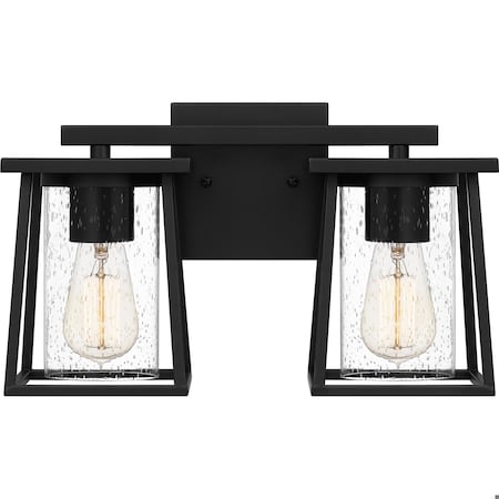 Quoizel Lodge Vanity Light LDG8615MBK